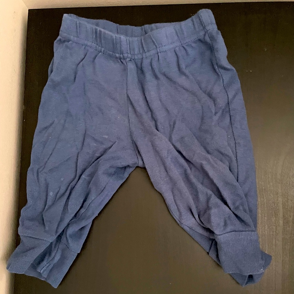 Navy blue baby pants